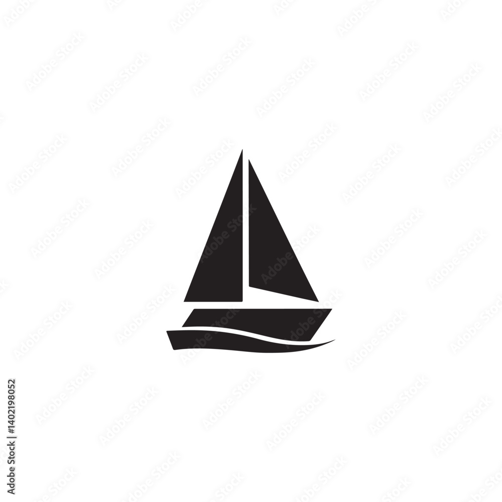 sailing boat vector illustration sailing boat vector illustration