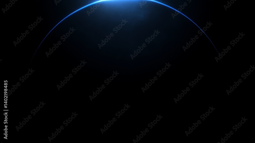 Obraz premium Planet Abstract Glow Image