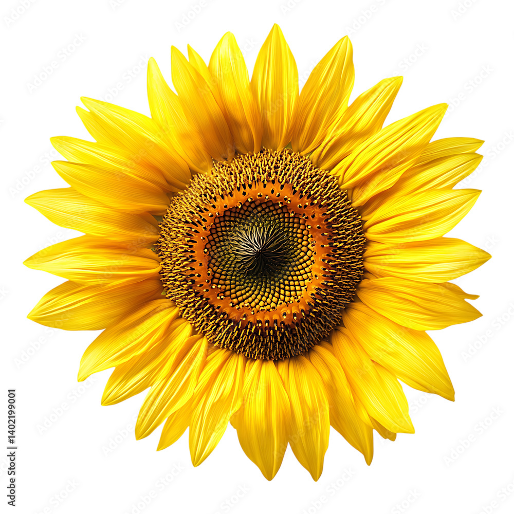 Fototapeta premium Sunflower png