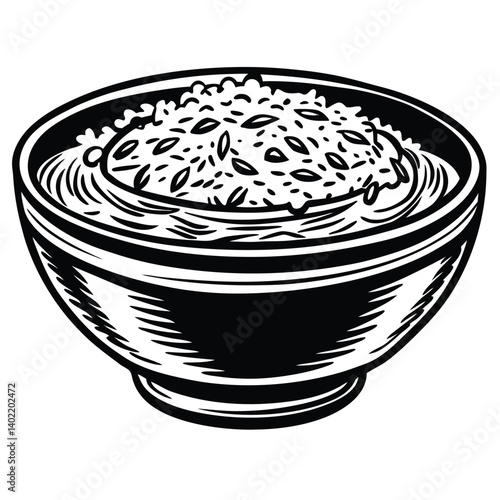 risotto silhouette