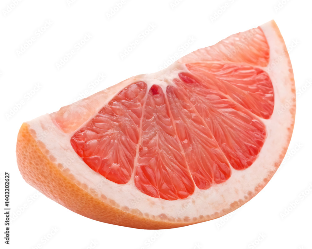 Close up of a juicy grapefruit slice. Close up of a juicy grapefruit slice.