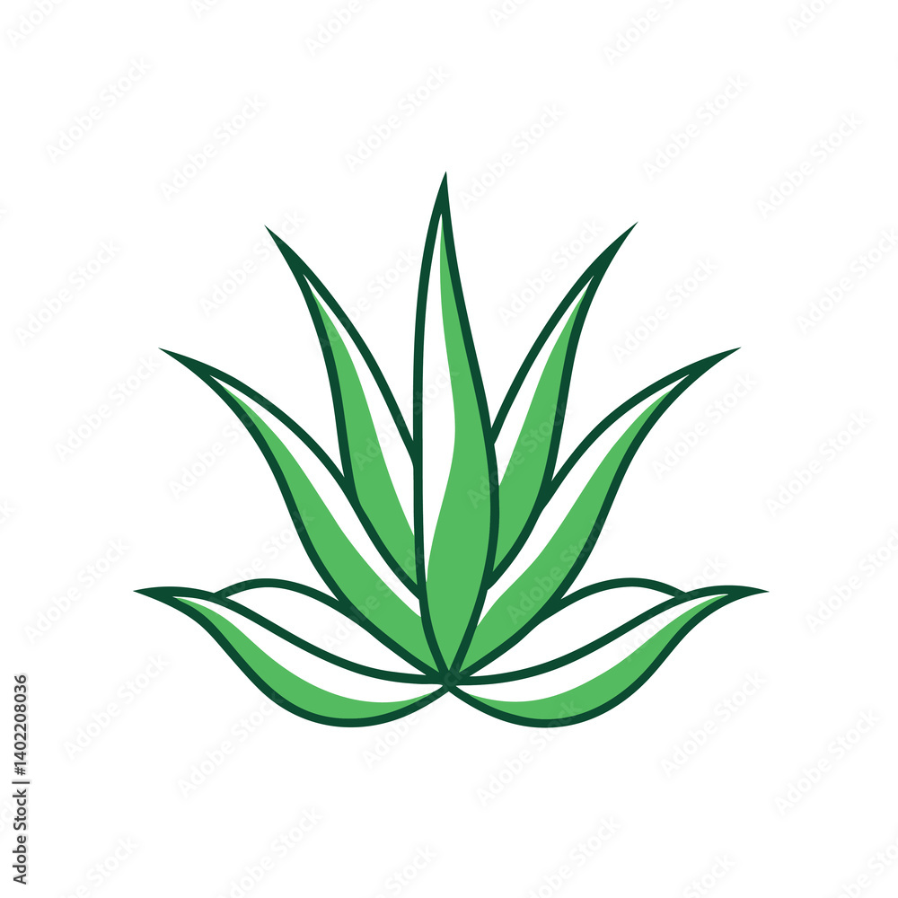 green leaf isolated on white background green leaf isolated on white background
