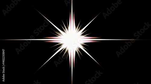 Wallpaper Mural Bright starburst animated overlay, transparent 4K video, alpha channel, ProRes 4444 Torontodigital.ca