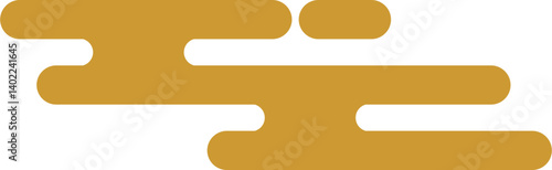 Chinese Golden Cloud Icon