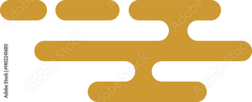 Chinese Golden Cloud Icon