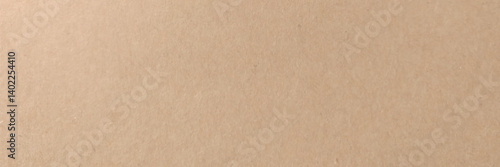 Close up brown paper texture and background with copy space. Brown cardboard sheet of paper background