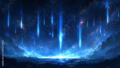 Cosmic Showers Over Horizon