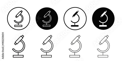 Laboratory test icon Flat art illustration in outline