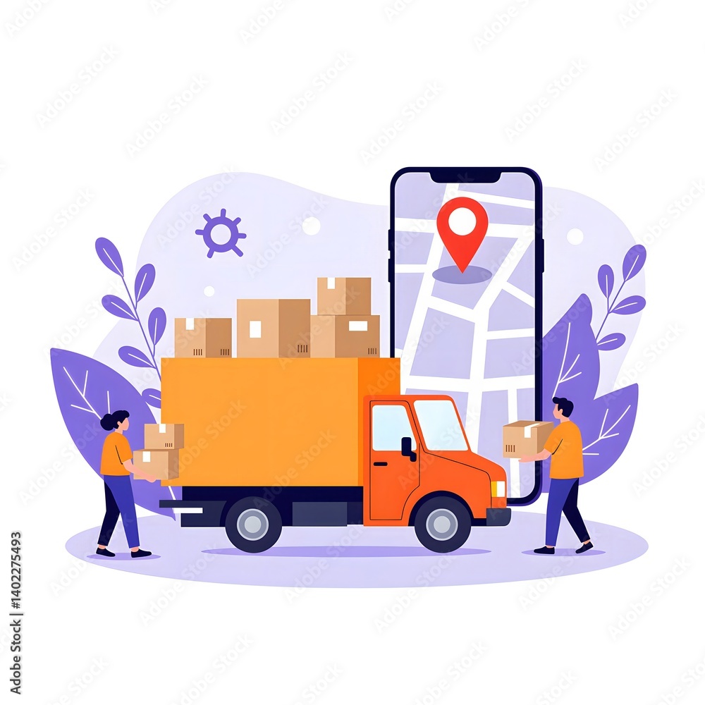 New logistics experience in the mobile Internet era New logistics experience in the mobile Internet era