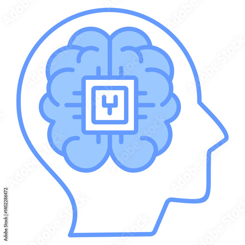 Robot Mind Icon