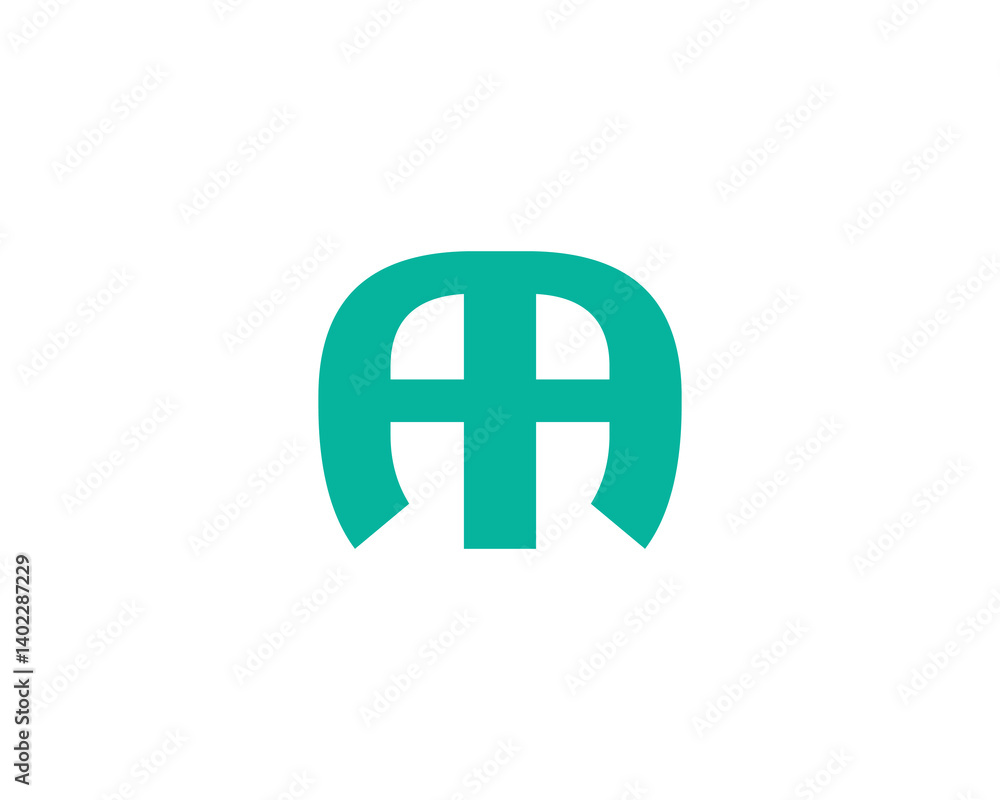 AA logo design vector template. AA AA logo design vector template. AA