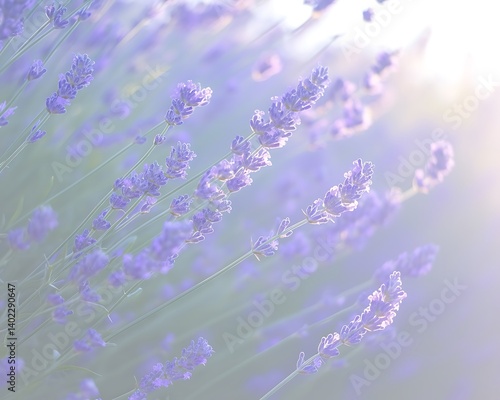 Lavender Field Sunrise