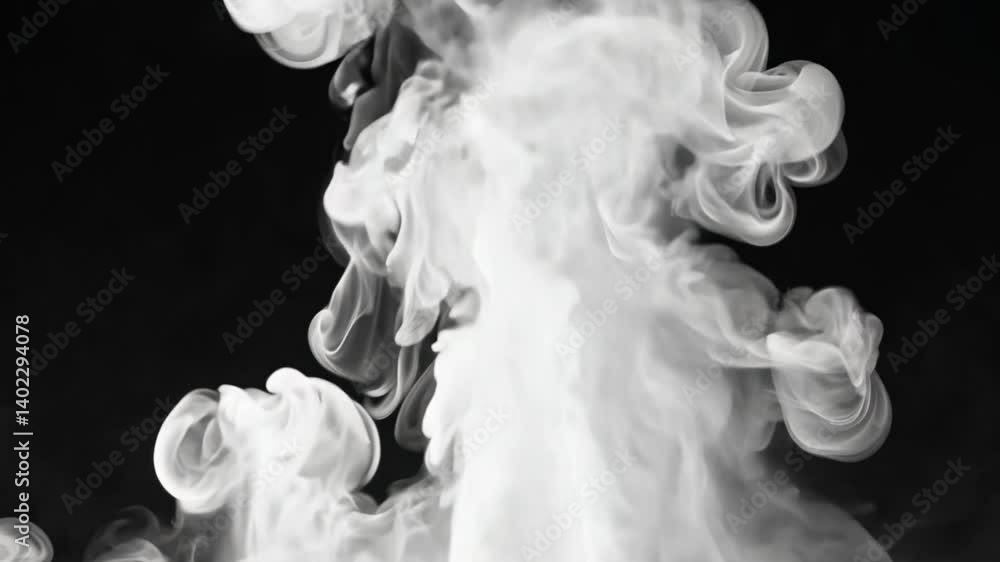 Gradual tilt with dynamic smoke, and flame movement, strong contrasts ...