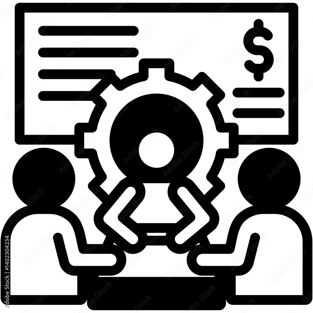 Stakeholder Meeting Icon Stakeholder Meeting Icon
