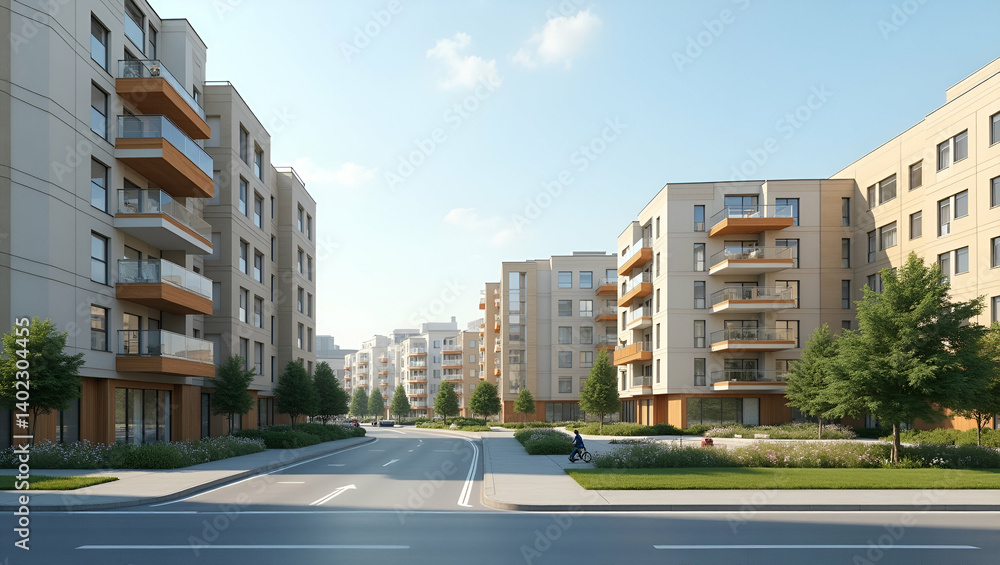 Innovative Urban Development: Addressing Housing Affordability with Sustainable Construction and Community Initiatives - Empty Space for Text Innovative Urban Development: Addressing Housing Affordability with Sustainable Construction and Community Initiatives - Empty Space for Text
