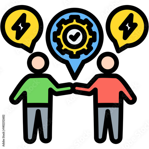 Conflict Resolution Icon