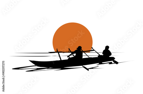 Vintage Traditional Longboat Viking War Ship 