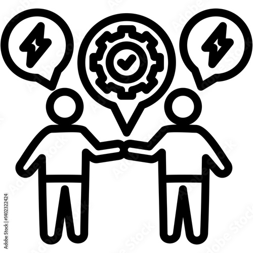 Conflict Resolution Icon