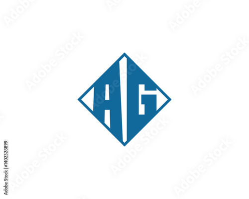 Free Download AG logo design vector template. AG - GFXLoad