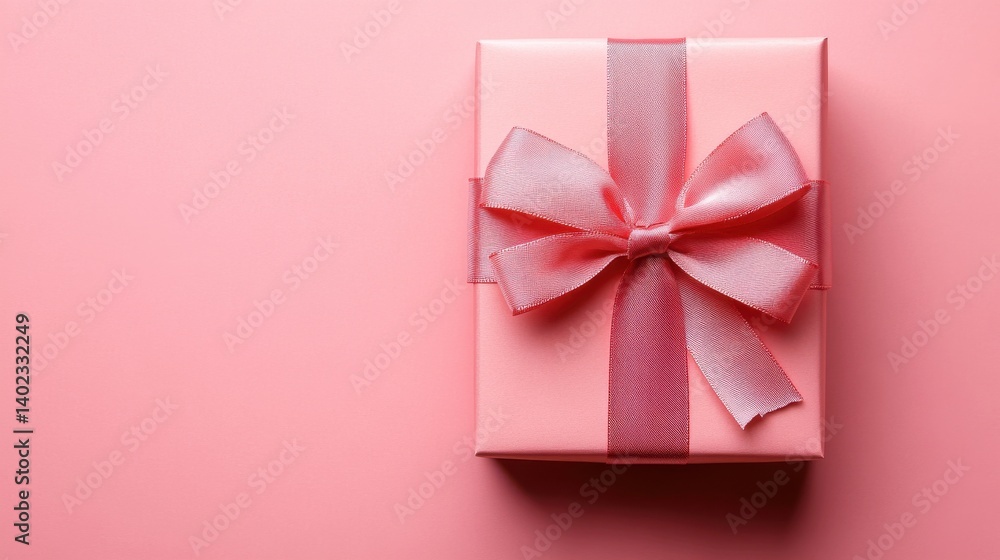 A black gift box with a golden ribbon. A black gift box with a golden ribbon.