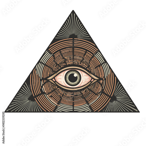 The All-Seeing Eye in a Triangle