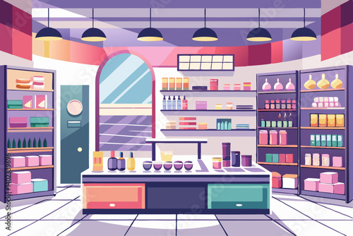 Cosmetic Store Interior