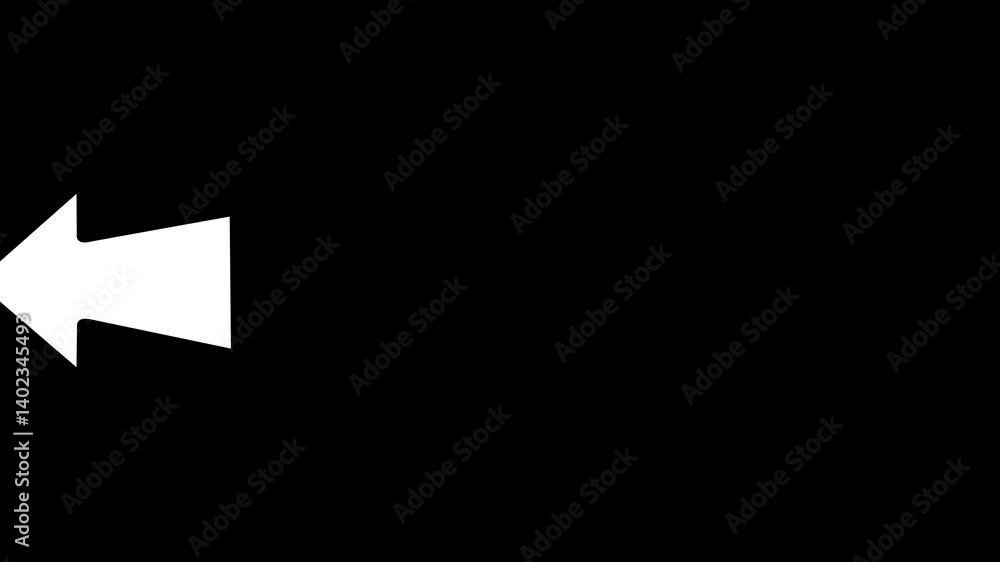 Dynamic White Arrows Direction Graphic on Black Background – Bold Vector Motion Symbol for Business and Marketing Concepts. Dynamic White Arrows Direction Graphic on Black Background – Bold Vector Motion Symbol for Business and Marketing Concepts.