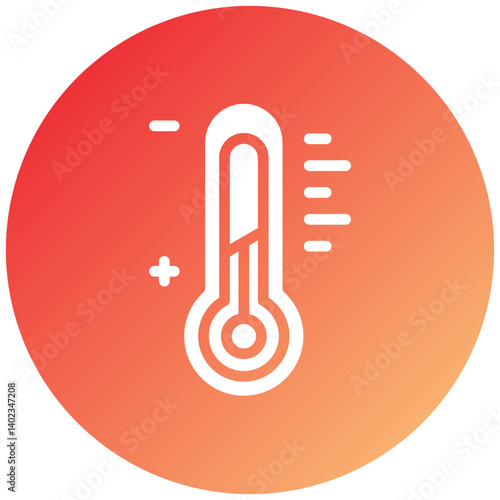 Vector Design Thermometer Icon Style