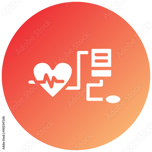 Vector Design Blood Pressure Icon Style