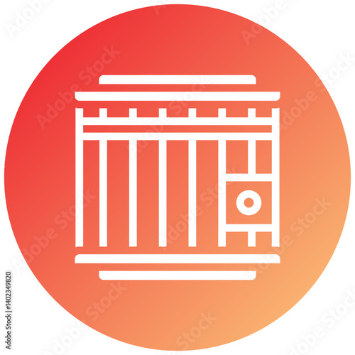 Vector Design Jail Icon Style