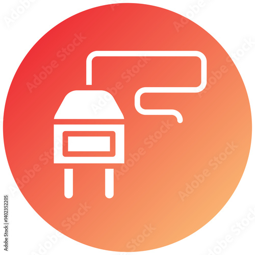 Vector Design Power Plug Icon Style