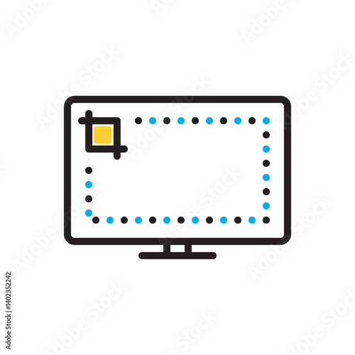 Multi color icon for capture