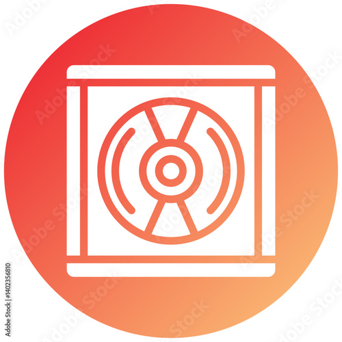 Compact Disk Icon Style