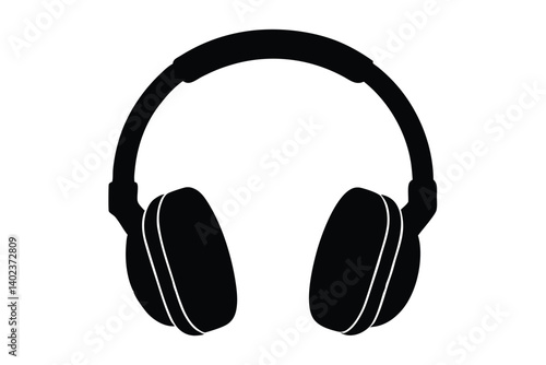 headphones isolated on white background