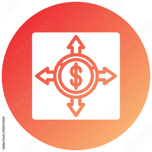 Business Ways Icon Style