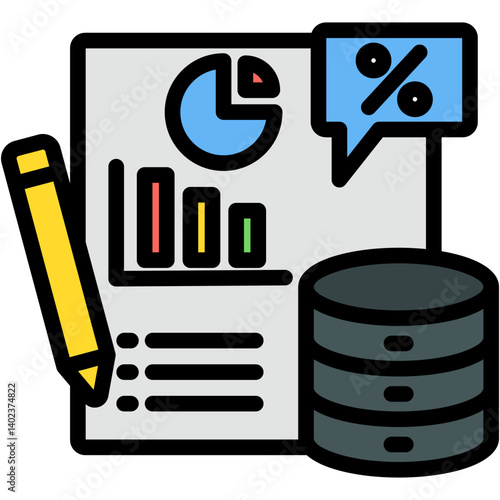 Quantitative Data Icon