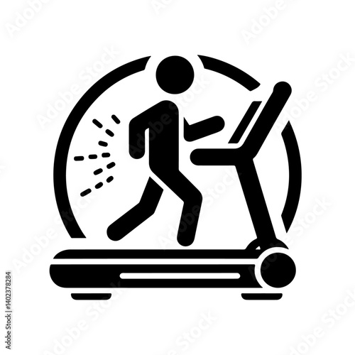  Treadmill  silhouette ,  Treadmill  vector