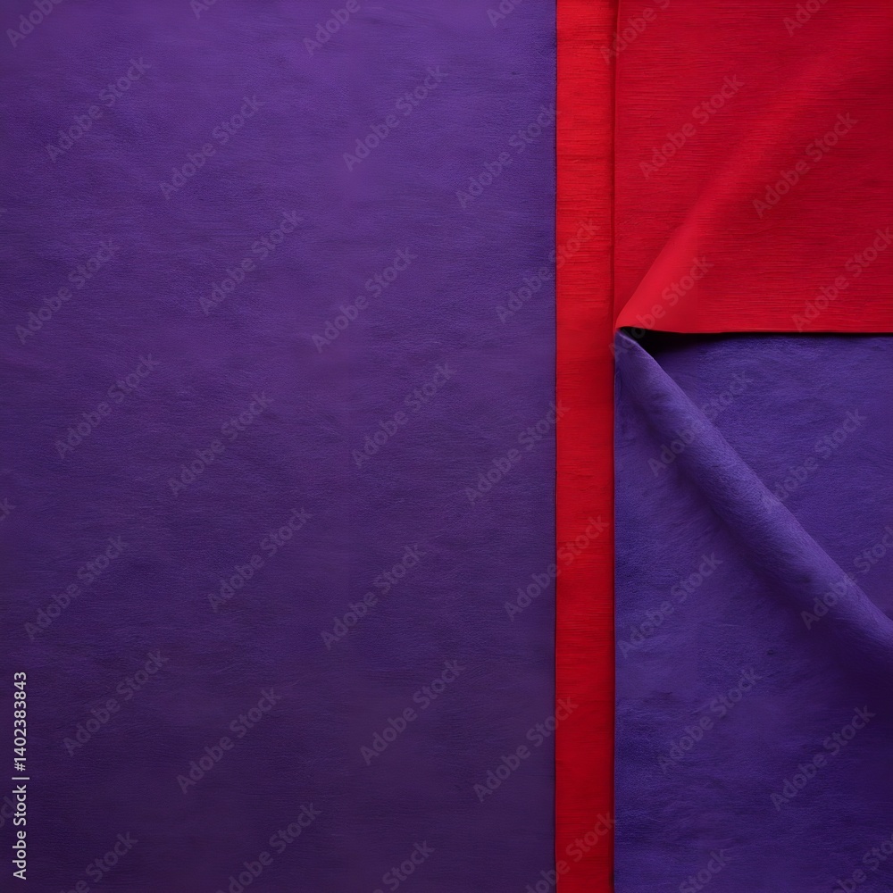 Fototapeta premium Abstract Purple and Red Felt Texture