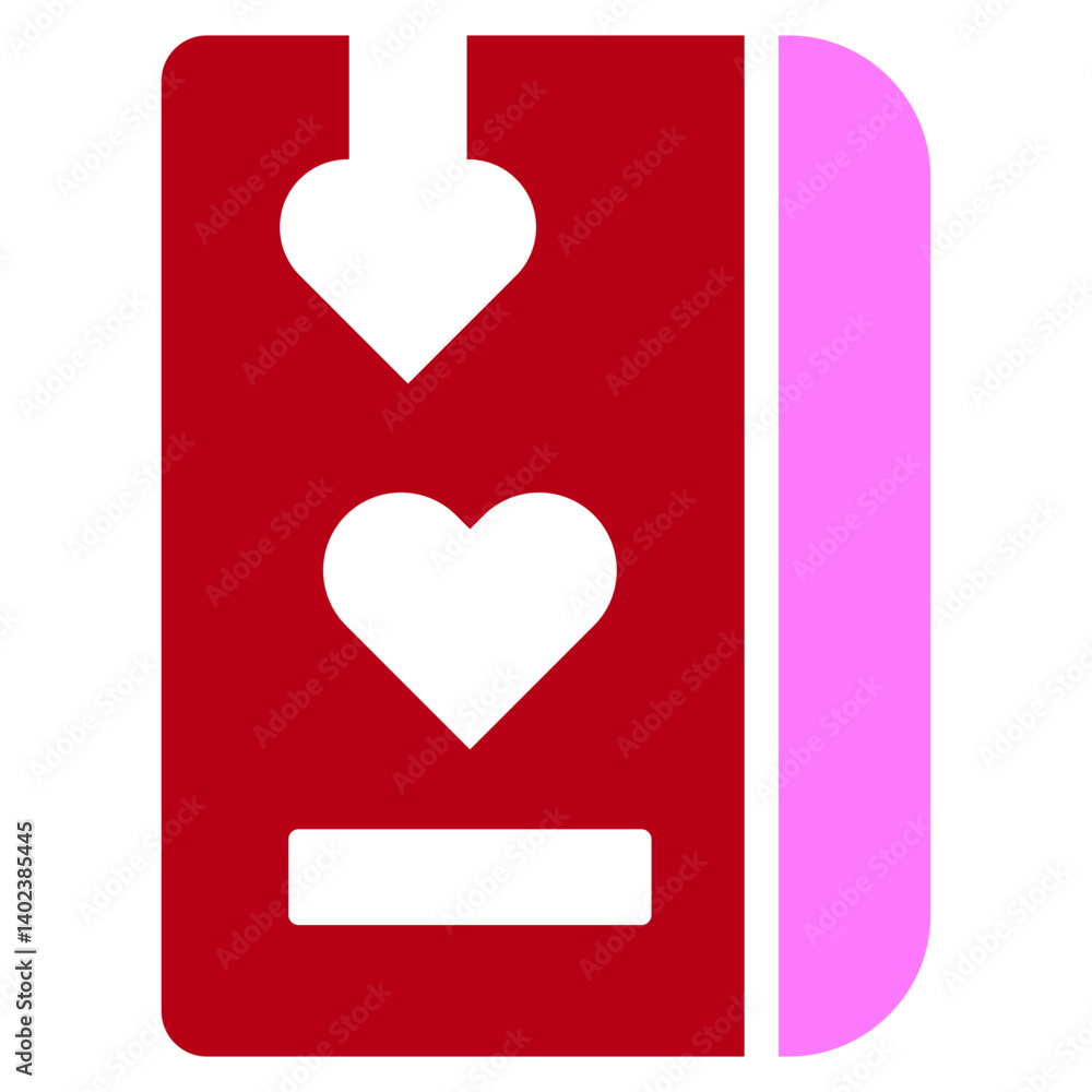 Heart Bookmark Icon Heart Bookmark Icon