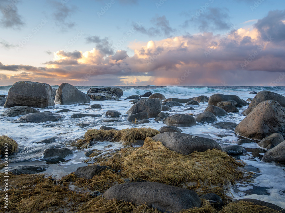 Eggum beach Lofoten Eggum beach Lofoten
