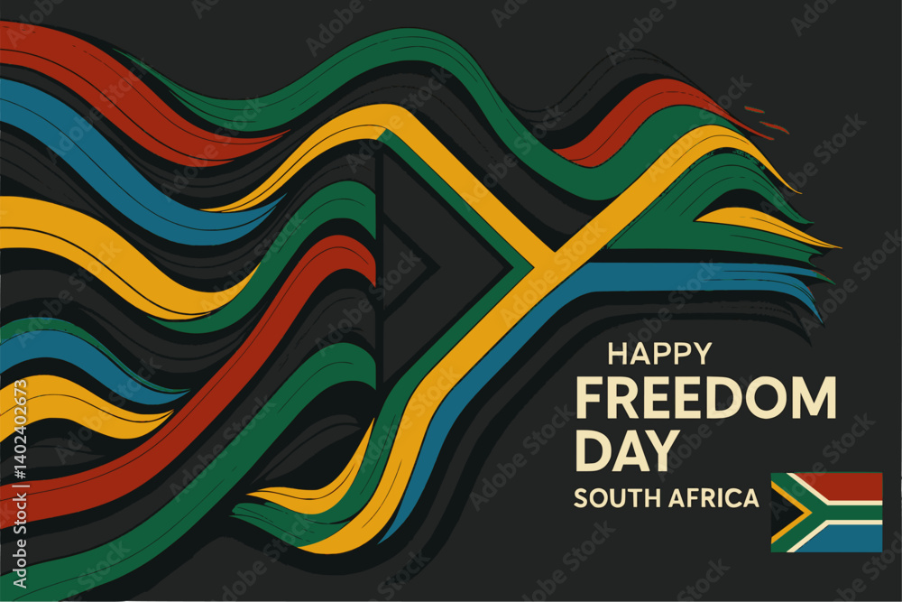 Fototapeta premium Freedom Day (South Africa)