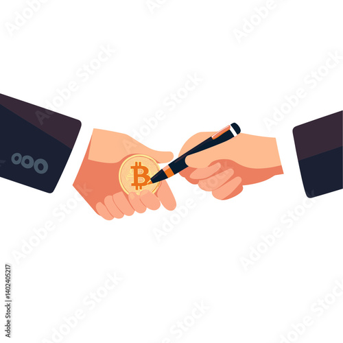 Bitcoin Transaction Signing Illustration