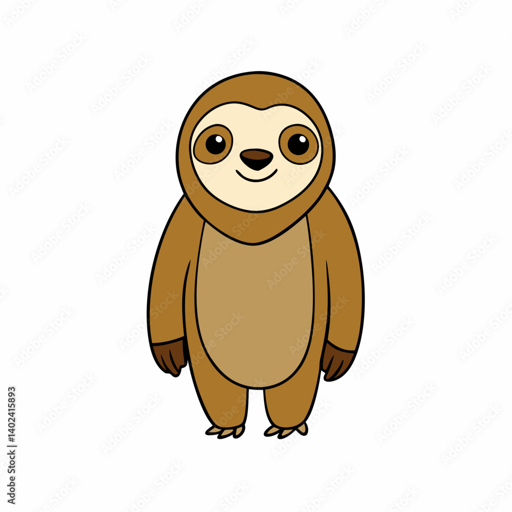 Obraz premium vector illustration of a owl