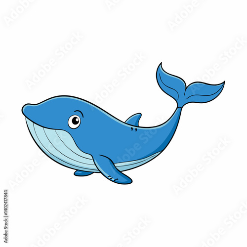 cartoon shark vector illustration