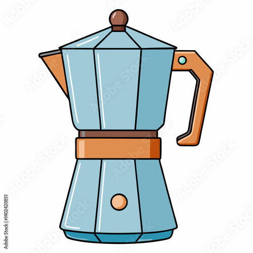coffee maker isolated on white