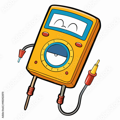 vector illustration of an electric plug
