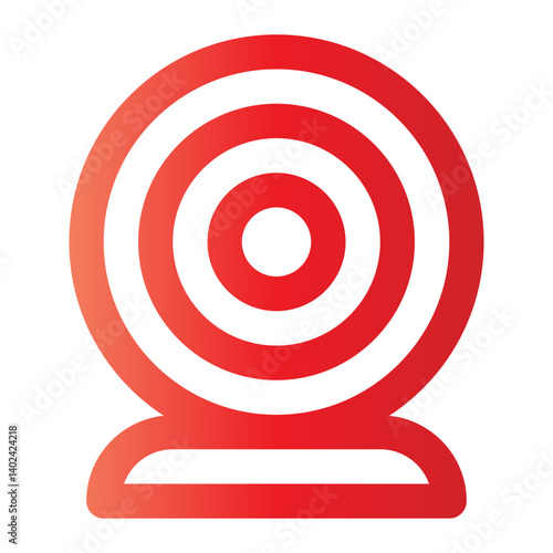 webcam gradient icon