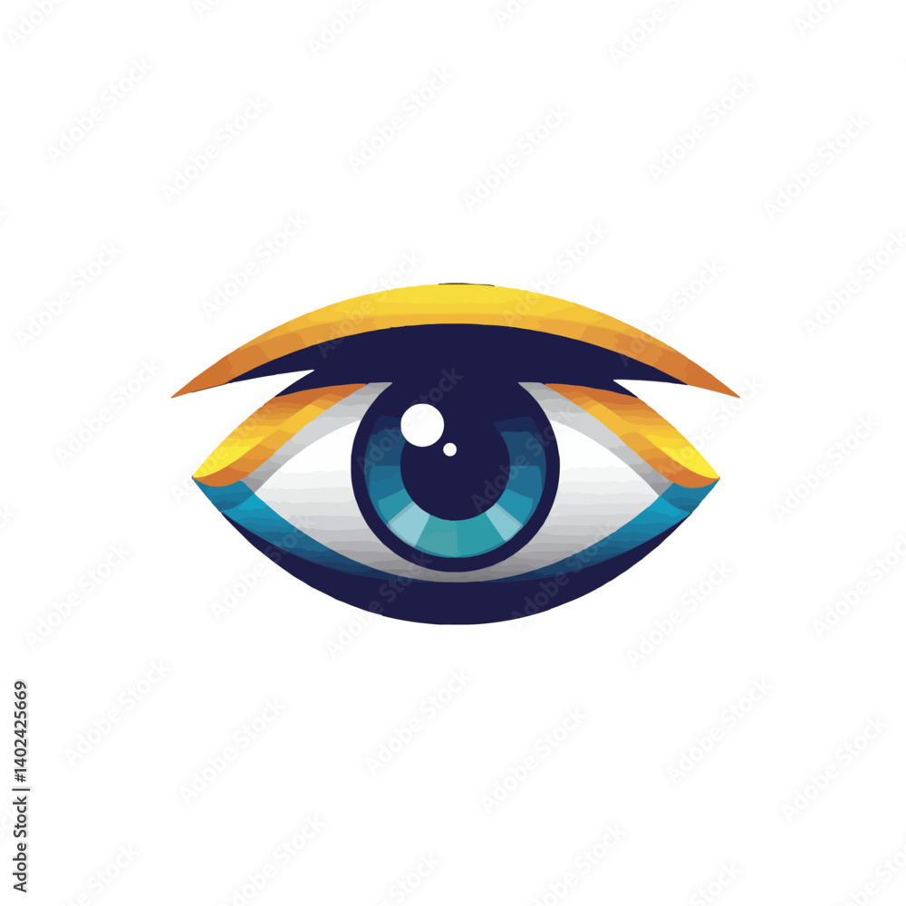Abstract Eye Logo Design Abstract Eye Logo Design
