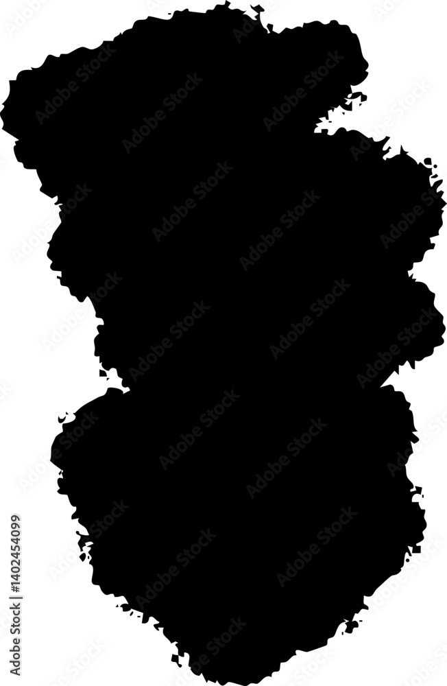 Obraz premium Grunge Ink Brush Strokes and Splatter Vector