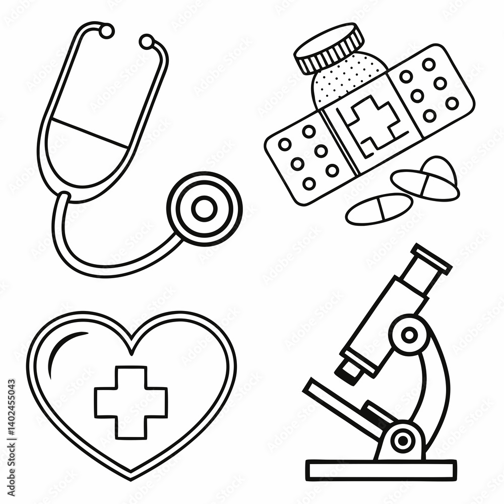 medical icon set medical icon set